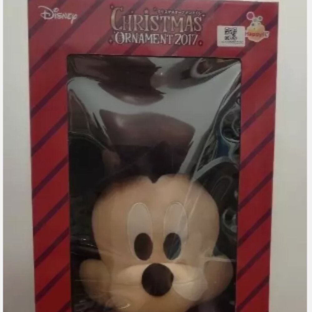Rare Disney Mickey Mouse Ornament Lottery Last One Award Plush Toy 2017 Japanese